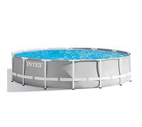 Intex kit Piscine Prism Frame Ronde Tubulaire (ø) 4,57 x (h) 1,07m