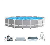 Piscine tubulaire ronde Intex Prism Frame 6,10 x 1,32 m