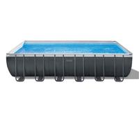 Intex 26364GN piscine hors sol Rectangle Gris