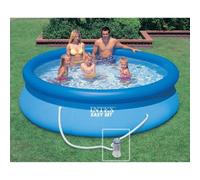Intex kit piscinette easy set autoportante ronde (ø)3.05 x (h)0.76m