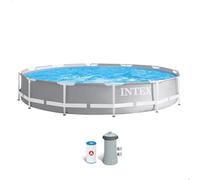 LE DEPOT BAILLEUL - Piscine tubulaire ronde Prism Intex 3,66 x 0,76 m avec accessoire Intex