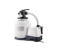 Filtre à sable Intex 26680 avec stérilisateur au sel QX2600 - 8m³/h - Pour piscines jusqu'à 32 m³