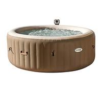 Intex L&G FR 28404EX Pure Spa 4 Places Rond Bulles, 795 L, Beige, 196 x 71 cm
