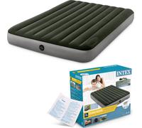 INTEX Lit à air 64763 King Size 152 x 203 x 25 cm Lit d'invité Fiber Tech™ Technology