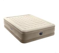 Intex Lit gonflable électrique ultra plush 2 places Fiber-Tech Capacité 272 kg