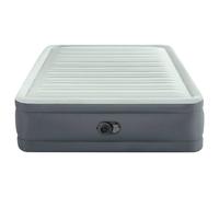 Intex Lit Gonflable Premaire Blanc Et Gris Queen Size 152x203x46 Cm Intex