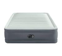 Intex Lit gonflable PremAire blanc et gris Queen Size 152x203x46 cm INTEX