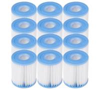 Intex Lot de 12 cartouches de filtre de piscine H de rechange 29007E