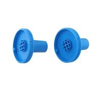 Intex Lot de 2 adaptateurs de filtre de sortie de piscine 3,2 cm pour filtration - Pièces de rechange adaptées pour l'entretien de la piscine - Bleu