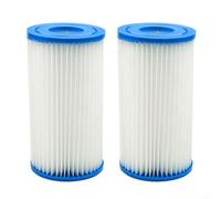 Intex Lot de 2 cartouches filtrantes de type A/C pour système de pompe Easy Set compatible avec modèle 29002E