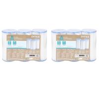 Intex lot de 6 cartouches de filtration A
