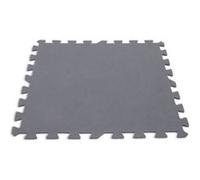 INTEX Lot de 8 Dalles de protection de sol en mousse gris 50 x 50 cm (tapis de sol pour piscine hors sol ou spa gonflable) Gris G