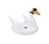 Matelas gonflable à chevaucher Intex Cygne Géant Blanc Blanc G