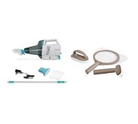 Intex Manual Pool Vacuum with Rechargeable Battery One Size & kit d'entretien Pure Spa