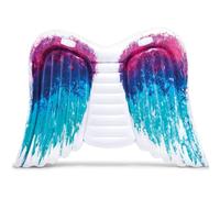 INTEX Matelas Gonflable Ailes D'Ange 216x155cm - Lounge De Piscine Avec Poignées
