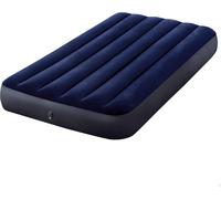 INTEX Matelas gonflable Classic Downy 1-personne bleu Lit gonflable Lit d'invité