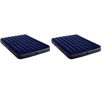 Intex Matelas Gonflable Classic Downy - 2 pers (Lot de 2)