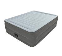 Intex Matelas gonflable Comfort-Plush High-Rise PVC 152 x 203 x 56 cm Gris