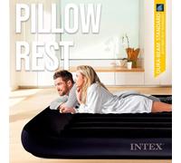 Intex Pools Matelas gonflable Full Pillow Rest Classic 64148ND 191 x 137 x 25 cm Noir