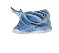 Intex Matelas Gonflable Enfant Raie Manta A Chevaucher Pour Piscine 188 X 145 Cm