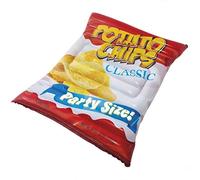 INTEX Matelas gonflable Paquet de chips, Rouge, 178x140cm