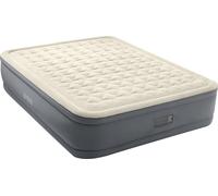 Intex Matelas gonflable - PremAire II - 2 personnes - 152x203x46 cm (LxLxH) - Gris - Motopompe intégrée