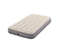 Intex Matelas Gonflable Single High - 1 pers 99 x 191 x 25 cm Beige
