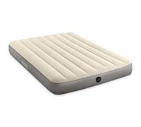 Intex Matelas pneumatique Standard Dura-Beam 64102E : Fiber-Tech - Taille complète - Hauteur du lit de 10 po - Capacité de Poids de 600 LB - Pompe Vendue, 190,5 x 137,16 x 25,4 cm ; 1,95 kg
