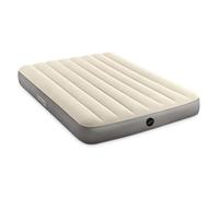 Intex Matelas pneumatique Standard Dura-Beam 64102E : Fiber-Tech - Taille complète - Hauteur du lit de 10 po - Capacité de Poids de 600 LB - Pompe Vendue, 190,5 x 137,16 x 25,4 cm ; 1,95 kg