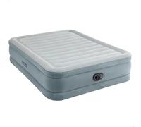 Intex Pools Matelas gonflable électrique Premium Comfort RP 64824ND 203x152x46 cm 2 places gris