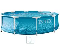 Intex 28208 piscine hors sol Rond 4485 L Bleu