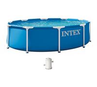 Piscine tubulaire ronde 3,05 x 0,76m - Metal Frame INTEX C367291