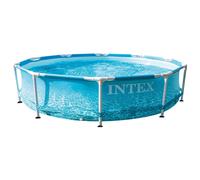 Intex - Metal Frame - Piscine - 305x76 Cm - Ronde - Piscine Intérieure - Impression À L'eau