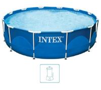 INTEX Metal Frame Pools Piscine 366 x 76 cm sans filtration 28210NP