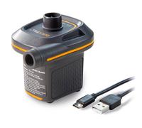 Intex | Mini pompe électrique USB - Compacte - Pratique pour les voyages - Gonflage rapide - Économie d'énergie
