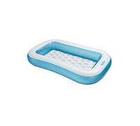Pataugeoire rectangulaire - Blanc et Bleu - Intex