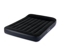 Intex Camping Durabeam Matelas Gonflable Classique pour lit Double Noir 1,37 x 1,1 x 25 cm
