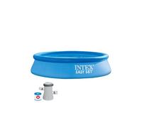 INTEX Piscine autoportante Easy Set 2,44m x 0,61m avec système de filtration 28108NP (28110NP)