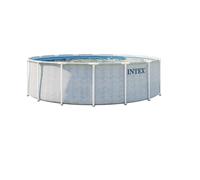 Intex Pools Kit piscine Chevron ronde Ø 4,88 m x H 1,22 m