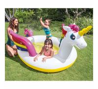 Intex Piscine à pulvérisation Forme de licorne 272x193x104 cm