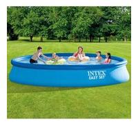 Intex Piscine avec système de filtration Easy Set 457x84 cm piscine d'eau