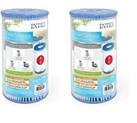Intex - Piscine Cartouche - Filtre De Remplacement De La Pompe pour Piscine 59900 (Lot de 2)