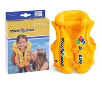 Intex Piscine École Gilet De Sauvetage Bébé Jaune 51x46 Cm