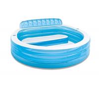 Intex Piscine Familiale Avec Fauteuil 224 X 216 X 76 Cm