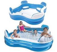 INTEX - Piscine familiale avec sièges 229x229x66 cm G