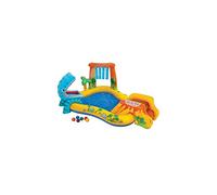 Intex Piscine Gonflable Activités Dinosaure 249x191x109 cm, Multicolore, Taille Unique
