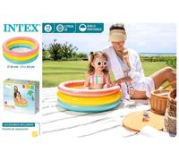 Intex Pools Piscine gonflable 3 anneaux Sunset Baby jardin 57107 G