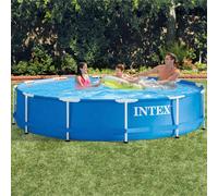 Intex 28210NP Piscine avec Cadre en métal Bleu 366 x 76 cm