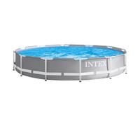 Intex Piscine Hors Sol Ronde Structure Acier 366x76cm + Pompe Filtre 2671