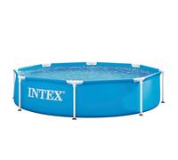 Intex Piscine Metal Frame Ronde Tubulaire (ø) 2,44 x (h) 0,51m